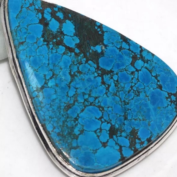 Genuine turquoise pendant - Picture 2 of 2